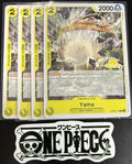 4x One Piece OP05-113 C - Yama - EN - Regular - Play Set - SD01 - NM/M