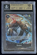 BGS 10 One Piece OP08-080 R* Queen - English - Two Legends - Graded