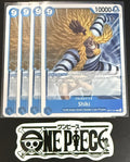 4x One Piece OP17-047 C - Shiki - EN - Regular - Play Set - TCG - NM/M