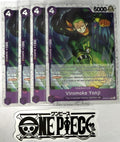 4x One Piece OP06-067 R Vinsmoke Yonji - Flag Foil - ENG - TCG -Playset - NM/M