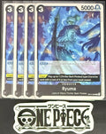 4x One Piece OP14-089 C Ryuma - ENG - Regular - Playset - NM/M
