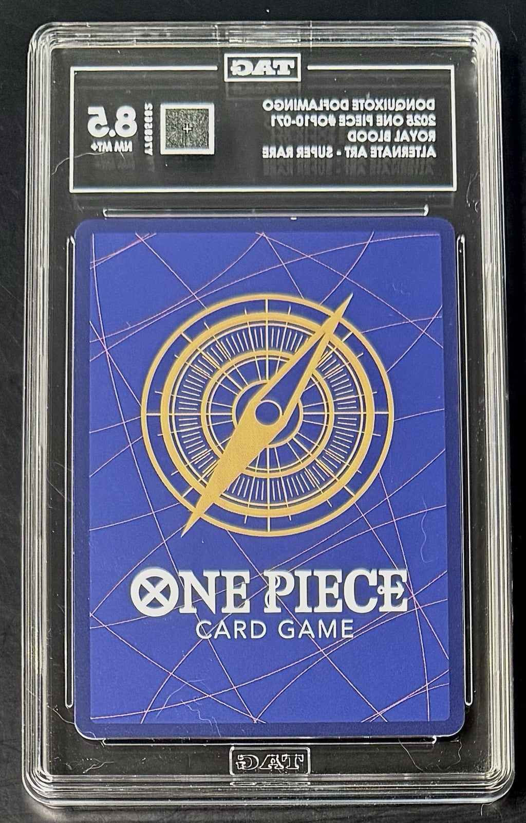 TAG 8.5 One Piece OP10-071 SR* Donquixote Doflamingo Alt Art - EN - Royal Blood