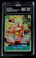 TAG 10 One Piece OP07-037 UC More Pizza!! - EN - Foil - Best Vol.4 - Graded