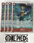 4x One Piece OP02-018 R Marco - Flag Foil - English - Playset - TCG - NM/M