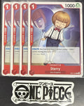 4x One Piece OP07-006 C Sterry - English - Regular - Play Set - NM/M