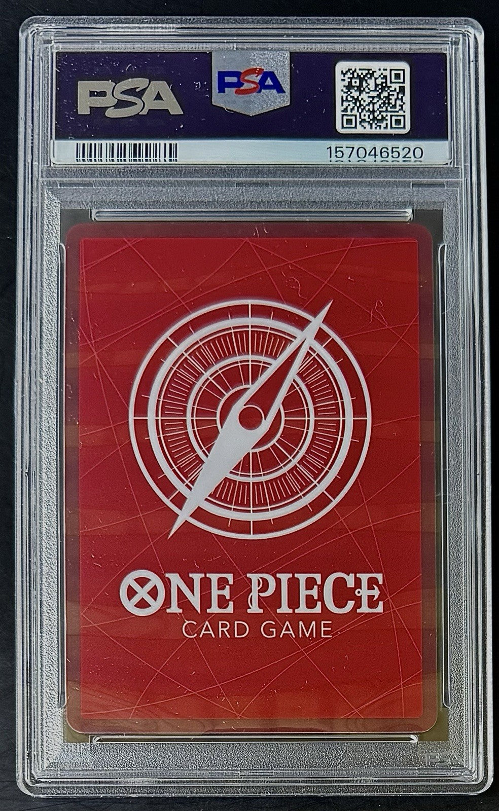 PSA 10 One Piece OP09-001 L - Shanks - EN - Foil - ST23 Red Shanks