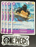 4x One Piece OP04-068 C Yokozuna - English - Regular - Play Set - TCG - NM/M