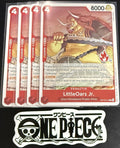 4x One Piece OP16-017 R - LittleOars Jr. - EN - Regular - Play Set - SD01 - NM/M