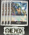 4x One Piece OP11-082 R Aramaki - English - Foil - Playset - TCG - NM/M