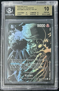 BGS 10 One Piece SP OP10-082 SR - Kuzan - Alt Art - EN - Foil - Graded