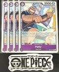 4 x One Piece OP12-074 C Patty - ENG - Regular - Playset - NM/M
