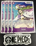 4x One Piece OP17-068 C - Sasaki - EN - Regular - Play Set - TCG - NM/M