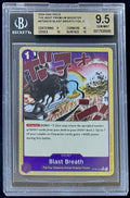 BGS 9.5 One Piece ST04-016 C* - Blast Breath Alt Art- EN - Foil - PRB01 The Best