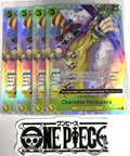 4x One Piece OP03-113 SR Charlotte Perospero - ENG - Foil - Playset - TCG - NM/M