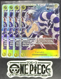4x One Piece OP04-112 SR  - Yamato - EN - Foil - Rare - Play Set - NM/M