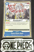 One Piece OP02-068 R - Gum-Gum Rain - EN - Foil - Paramount War - TCG - NM/M