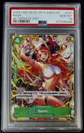 PSA 10 One Piece OP14-031 SR* - Nami - Alt Art - EN - The Azure Seas Seven