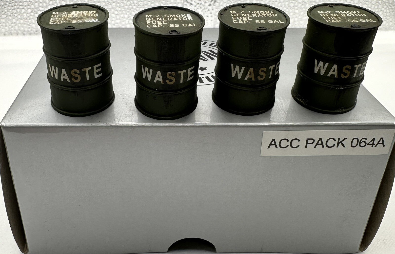 Thomas Gunn ACC Pack 064A - 4 Waste Barrels