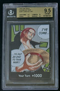 BGS 9.5 One Piece OP01 - Don Card - Alt Art - EN - Foil - Romance Dawn - Graded