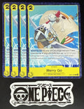 4x One Piece EB02-060 C Merry Go - English - Regular - Play Set - TCG - NM/M