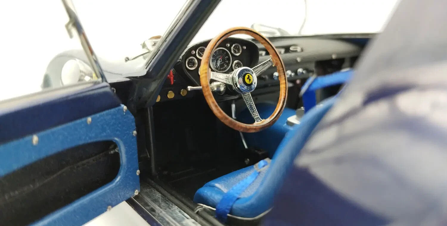 CMC M-255 Ferrari 250 GTO, Laguna Seca #18, 2004, Blue, 1:18, LE 2,200