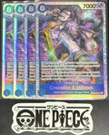 4x One Piece ST25-003 SR Crocodile & Mihawk- English - Foil - Playset - TCG-NM/M