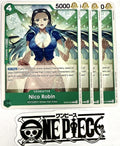 4x One Piece OP09-033 C Nico Robin - English - Playset - TCG - NM/M