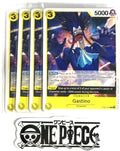 4x One Piece EB01-053 C Gastino - ENG - Regular - Play Set - TCG - NM/M