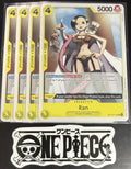 4x One Piece OP14-114 UC - Ran - EN - Regular - Play Set - NM/M