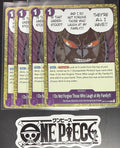 4x One Piece OP10-078 R I Do Not Forgive - English - Foil - Playset - TCG - NM/M