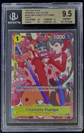 BGS 9.5 One Piece EB01-056 R* Charlotte Flampe - Parallel Art - English - Graded