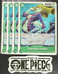 4 x One Piece OP11-029 UC Charlotte Praline - ENG - Regular - Playset - TCG-NM/M