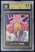 BGS 9.5 One Piece OP10 Don Card Alt Art - English - Royal Blood - Graded