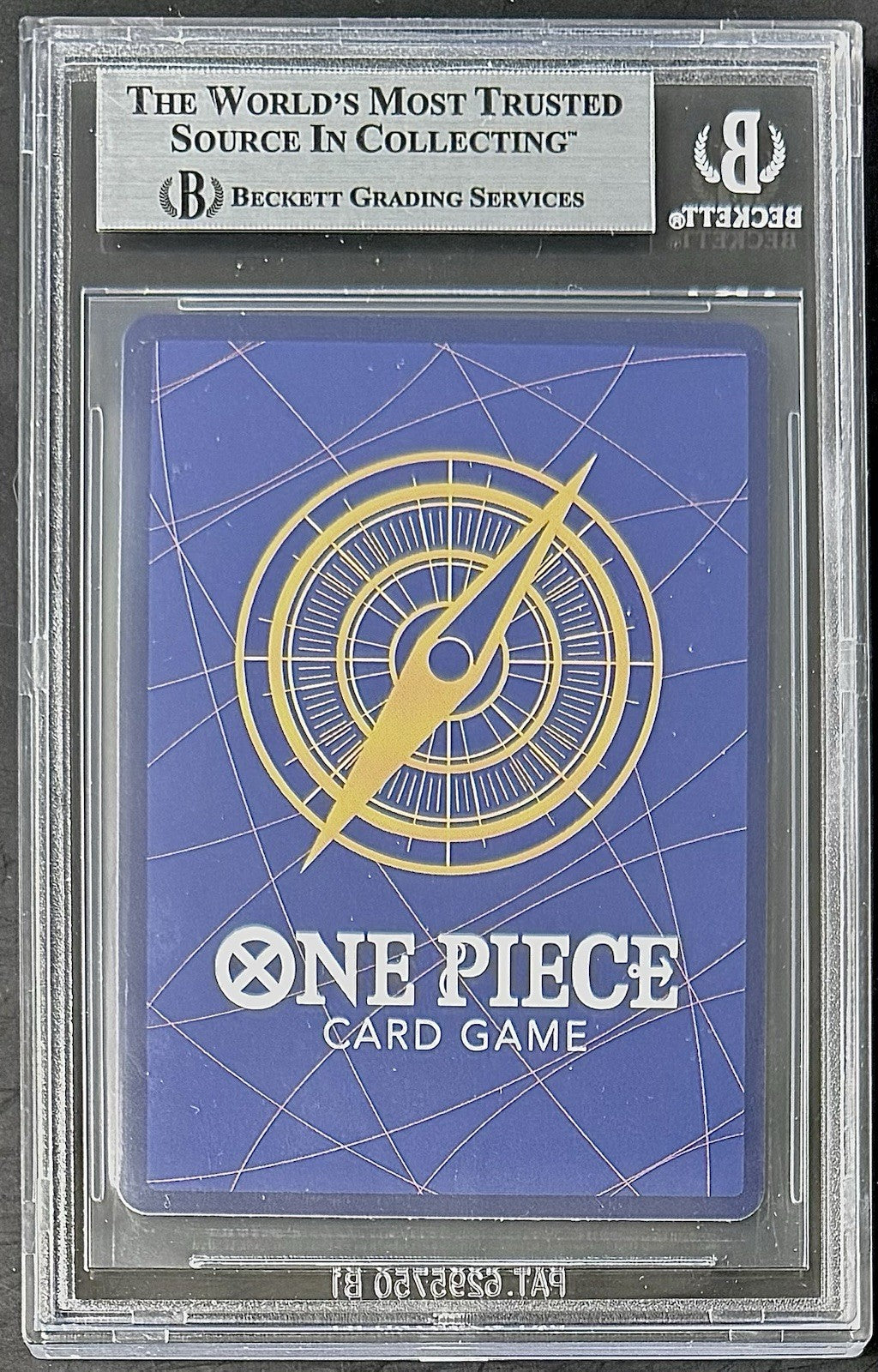 BGS 9 One Piece OP04-104 SR Sanji Foil - English - PRB01 - Graded