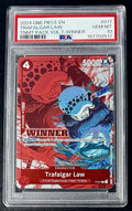 PSA 10 One Piece  P-017 P  - Trafalgar Law - Winner - Tournament Pack Vol.7 - EN