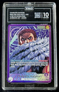 TAG 10 One Piece OP11-062 L* Charlotte Katakuri - Alt Art - EN - Foil - Graded