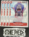 4x One Piece OP05-004 UC Emporio.Ivankov - ENG - Play Set - Regular - TCG - NM/M