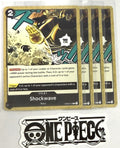 4x One Piece ST06-014 C Shockwave - English - Regular - Playset - TCG - NM/M
