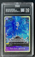 TAG 10 One Piece OP09-077 UC Gum-Gum Lightning - EN - Foil - Best Vol.4 - Graded