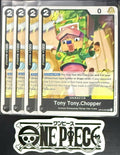 4x One Piece OP10-087 UC Tony Tony.Chopper - ENG - Regular - Playset - TCG -NM/M