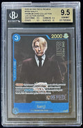 BGS 9.5 One Piece P-050 P - Sanji - EN - Foil - Premium Collection Live Action