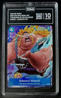 TAG 10 One Piece EB01-023 R - Edward Weevil - EN - Foil - Binder Set - Graded
