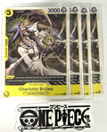 4x One Piece ST20-003 C Charlotte Brulee - English - Playset - TCG - NM/M