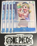 4 x One Piece EB03-028 C - Yu - EN - Regular - Play Set - TCG - NM/M