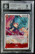 BGS 9 One Piece OP07-002 R Ain - English - 500 Years in the Future - Graded