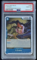 PSA 10 One Piece OP05-055 R - X.Drake - EN - Awakening of the New Era -Graded