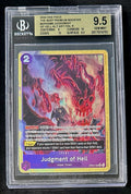 BGS 9.5 One Piece OP02-089 R* Judgment of Hell Alt Art - English - PRB01 -Graded