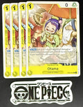 4x One Piece OP04-097 C Otama - English - Regular - Play Set - TCG - NM/M