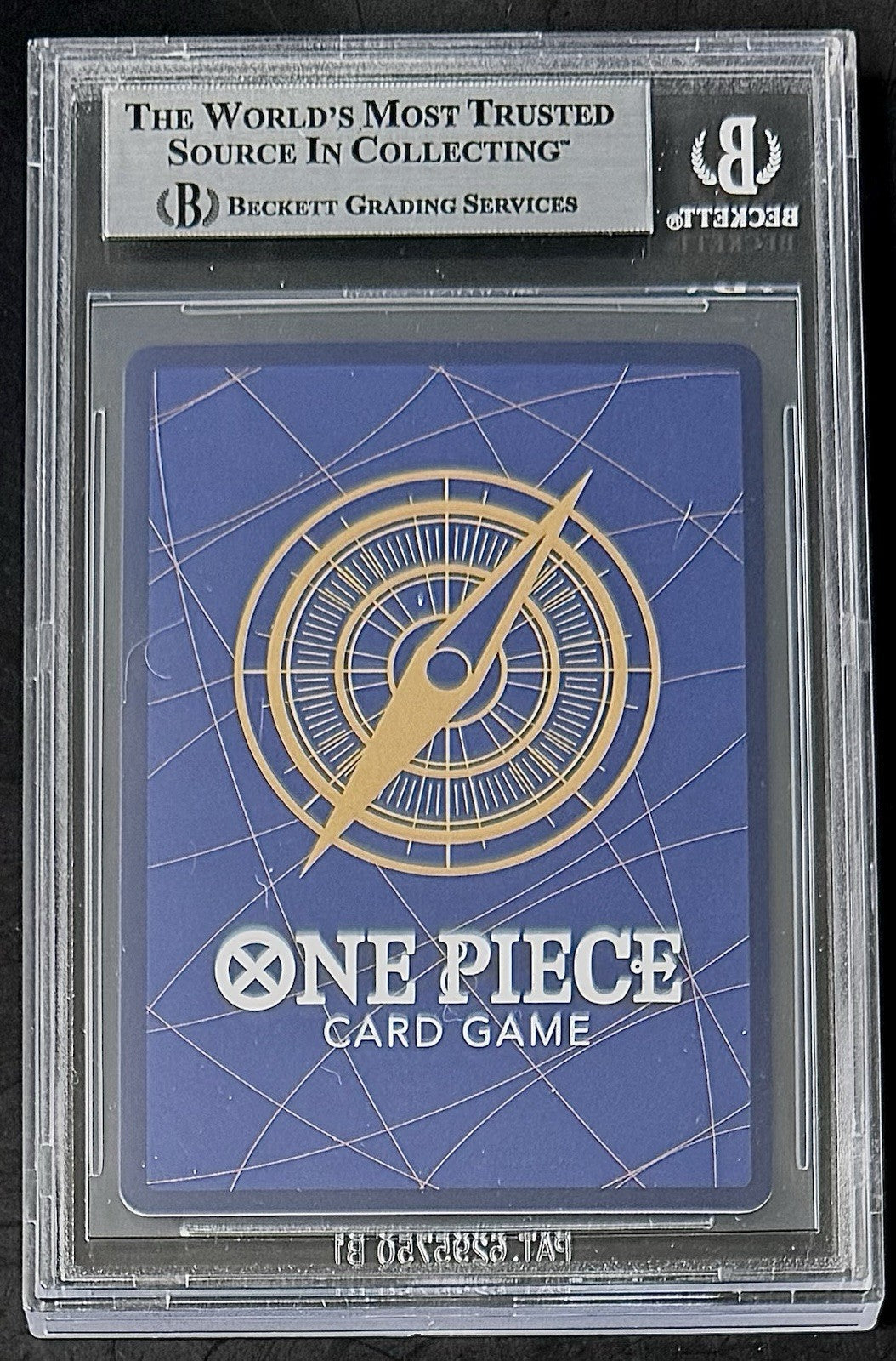 BGS 8.5 One Piece OP02-096 SR Kuzan - English - Paramount War - Graded