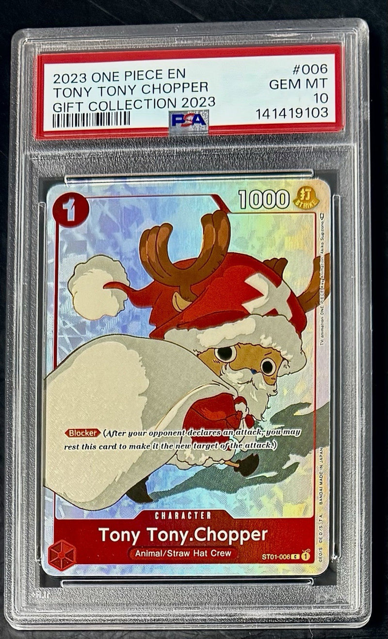 PSA 10 One Piece ST01-006 C Tony Tony.Chopper - EN - Foil - 2023 Gift Collection